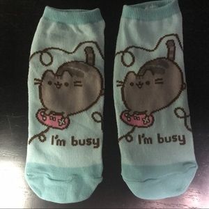Never worn pusheen socks